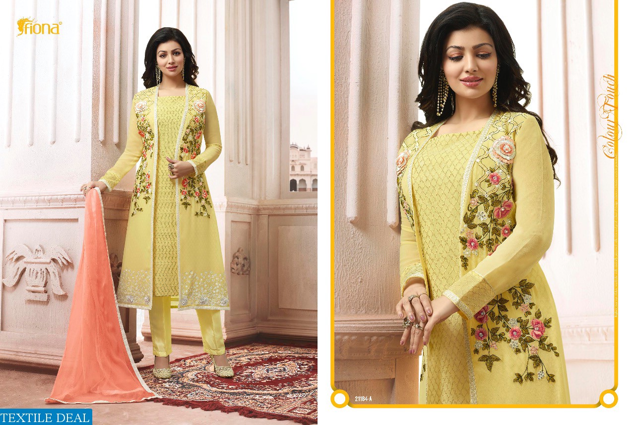 Fiona Hit design colour Wholesale Ethnic Salwar suits